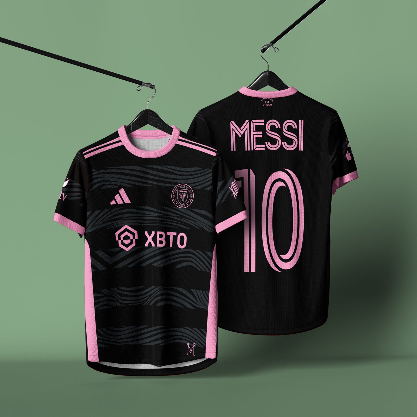 Messi premium football jersey – full body sublimation design – 180 GSM fabric by JSK Brand