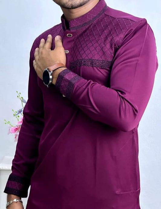 Exclusive Cup Hata Panjabi – Export Quality with Embroidery